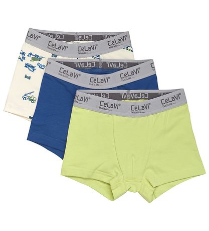 CeLaVi Boxershorts - 3er-Pack - Daiquiri Green