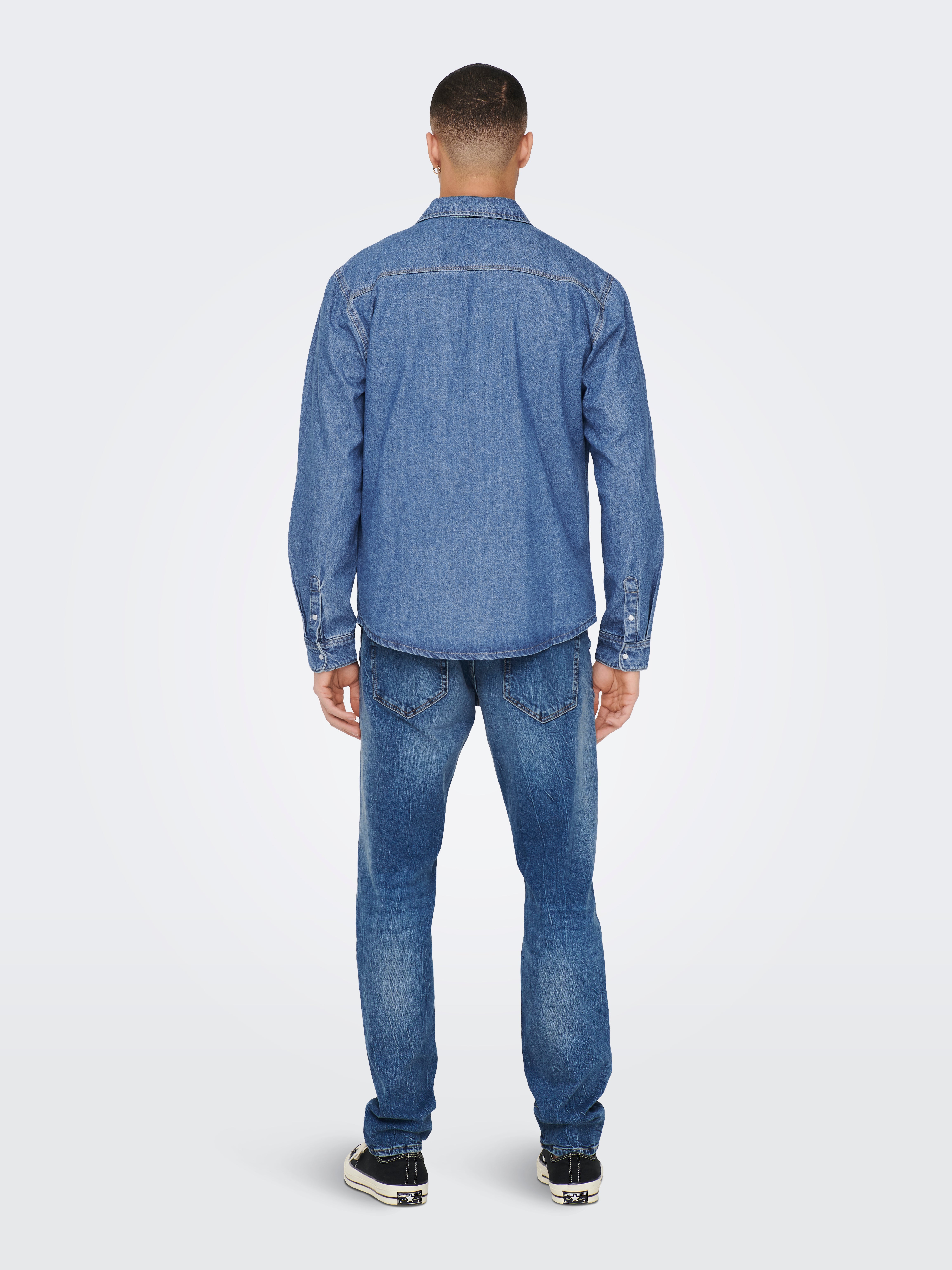 ONSBANE Jeanshemd Medium Blue Denim