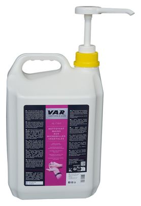Nettoyant Mains VAR NL-77800 aux Microbilles Végétales (Bidon avec Pompe) 5L