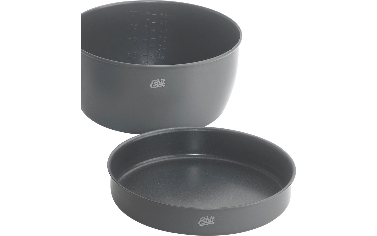 Esbit Aluminium-Kochgeschirr mit Antihaftbeschichtung 8 tlg.