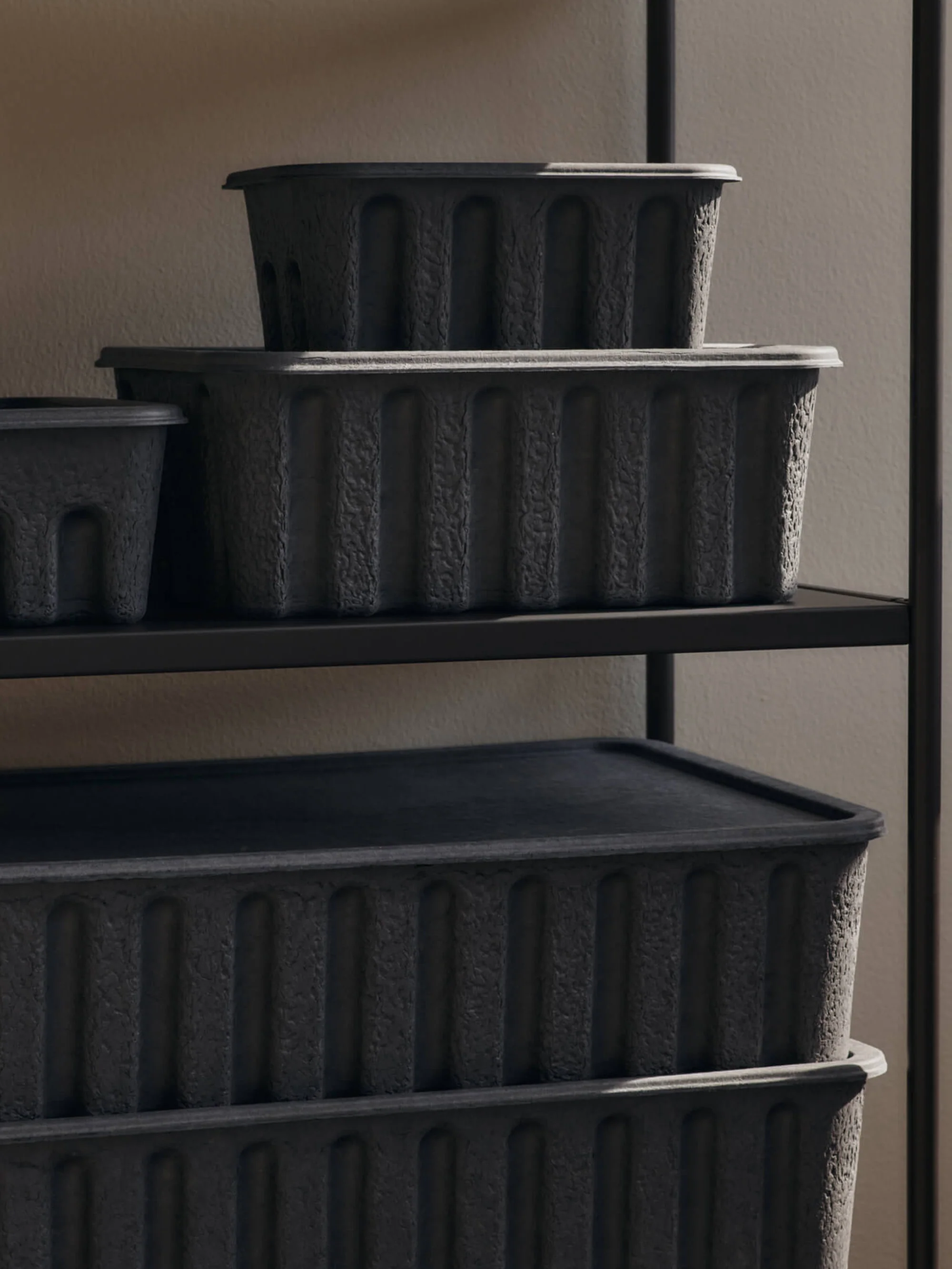 Opbergdoos Pulp van papierpulp