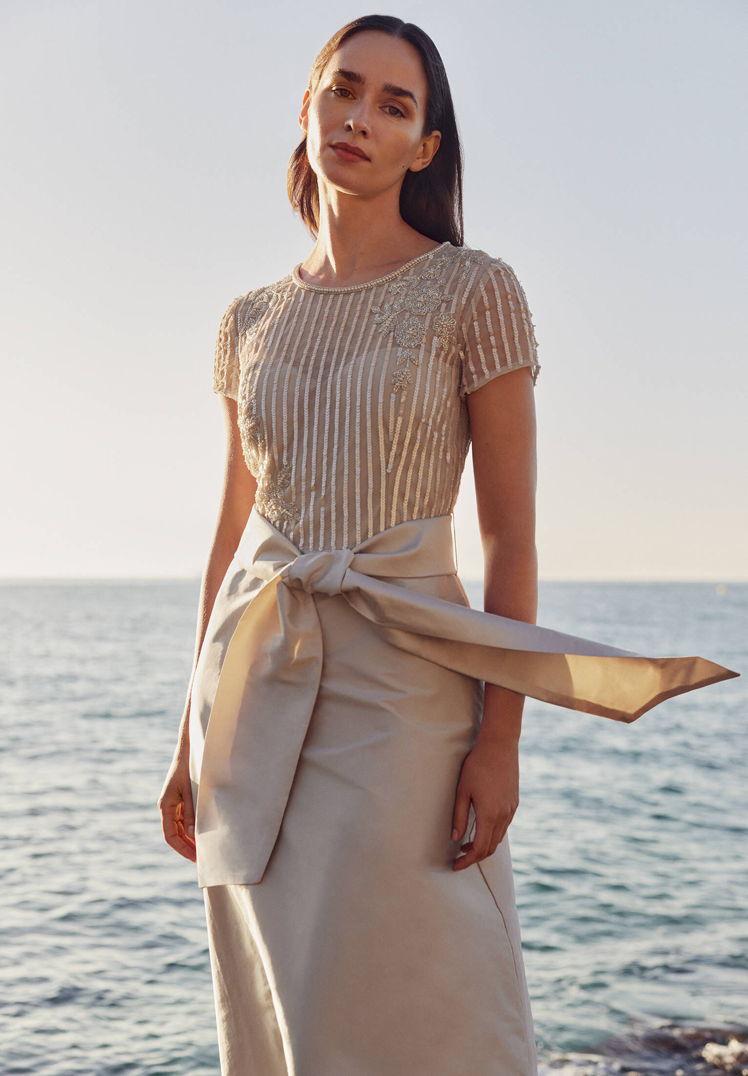 Vera Mont| Damen Abendkleid mit Stickerei