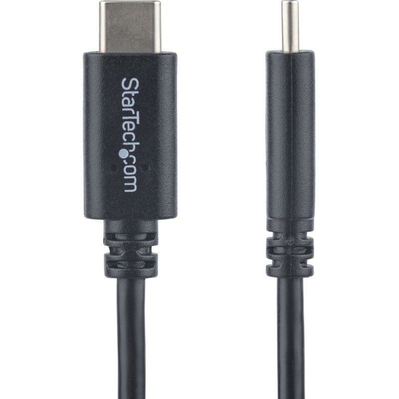 StarTech.com Câble de Charge USB-C de 1m, Charge et Synchronisation, 60W (3A) PD, Câble de Charge USB 2.0, Certifié USB-IF - Cordon de Charge USB C