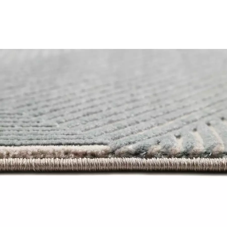 Esprit Kurzflorteppich Velvet Groove grün grau