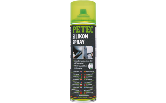 PETEC Silikonspray Pflegespray Transparent 500 ml
