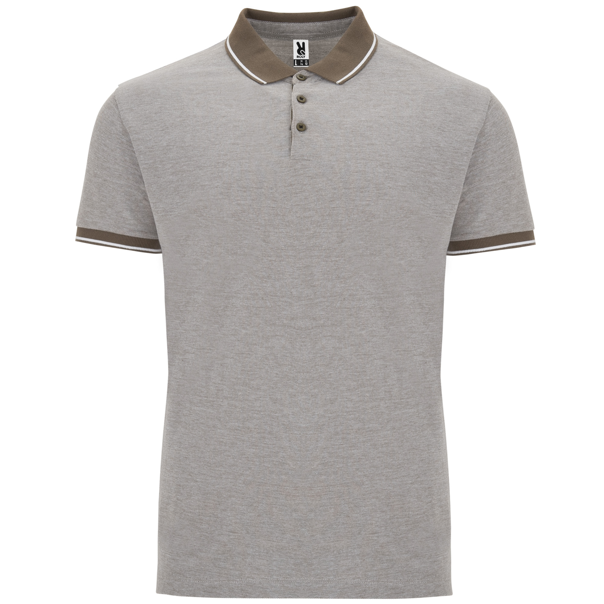 Roly PO0395 - BOWIE Polo chiné manches courtes