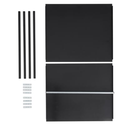 Brückenset 2 zu Container DS Plus, RAL 7021 Schwarzgrau