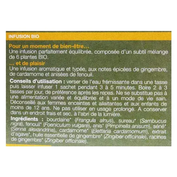 Ladrome Infusion Transit Bio 20 sachês