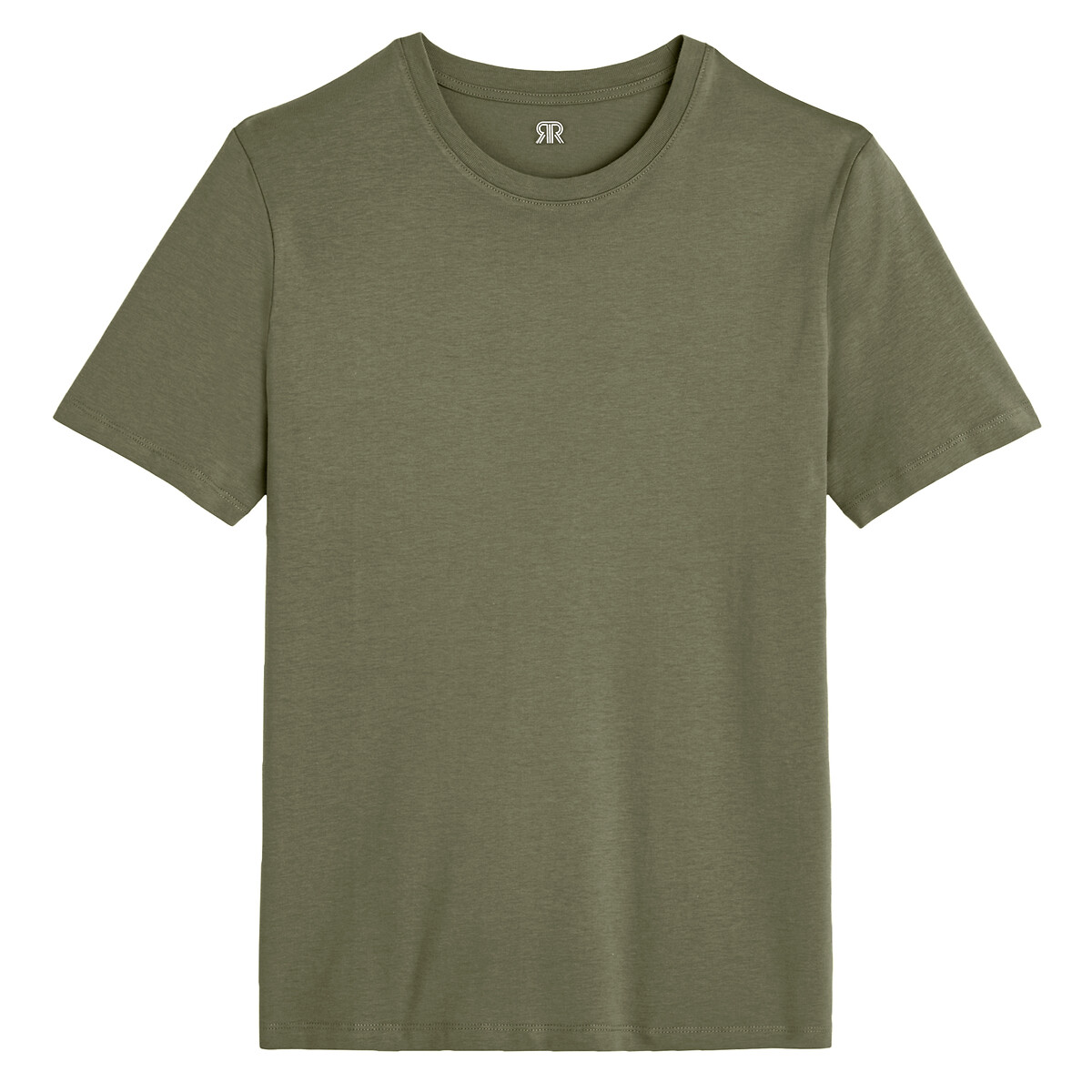 COLEÇÃO LA REDOUTE<br>Camiseta com gola redonda e mangas curtas