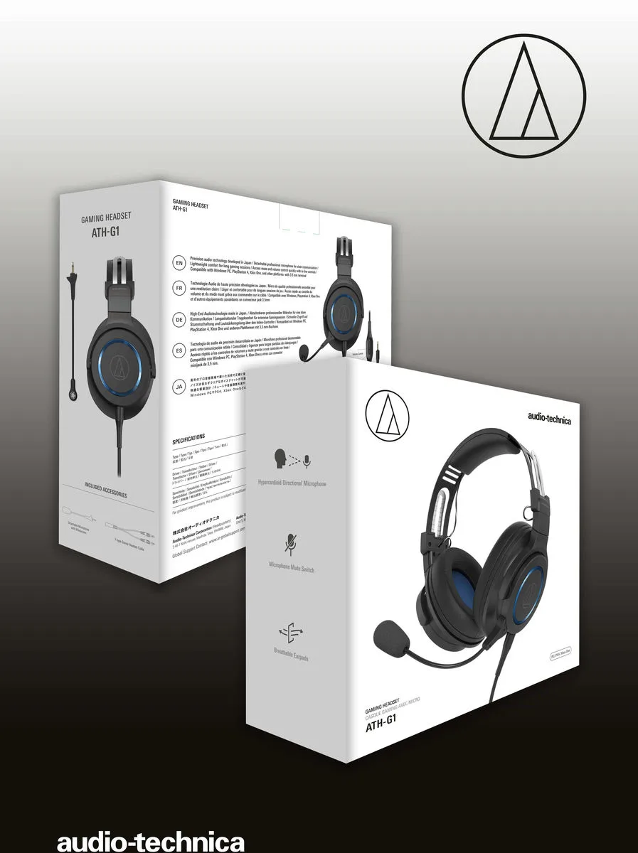 Audio-Technica ATH-G1 Casques gaming