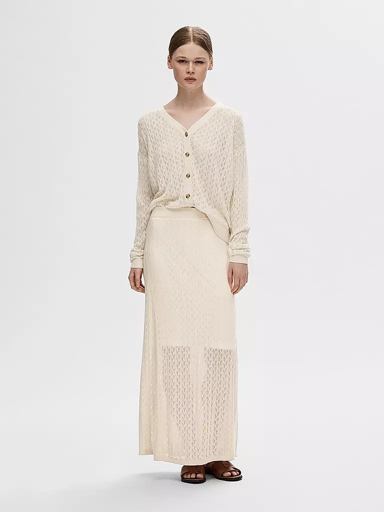 SELECTED FEMME Cardigan SLFAGNY creme