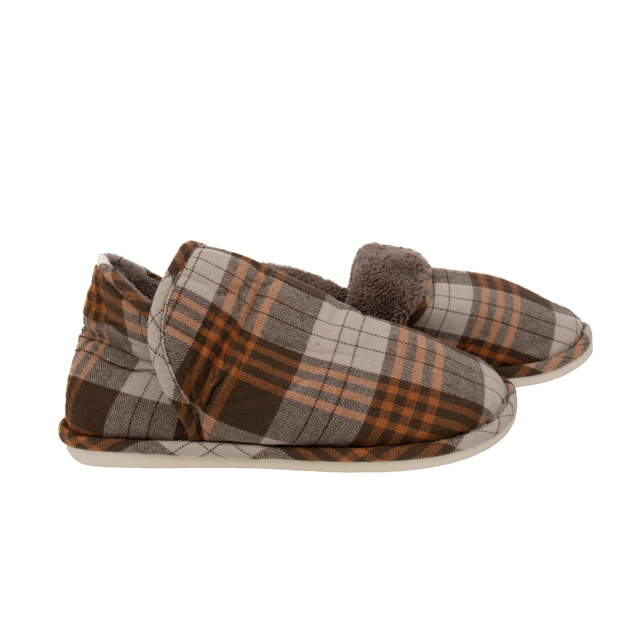 Pantoffels 'Beer' grijs Grijs