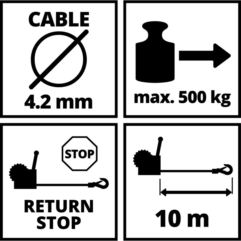 Einhell TC-WI handlier 500kg
