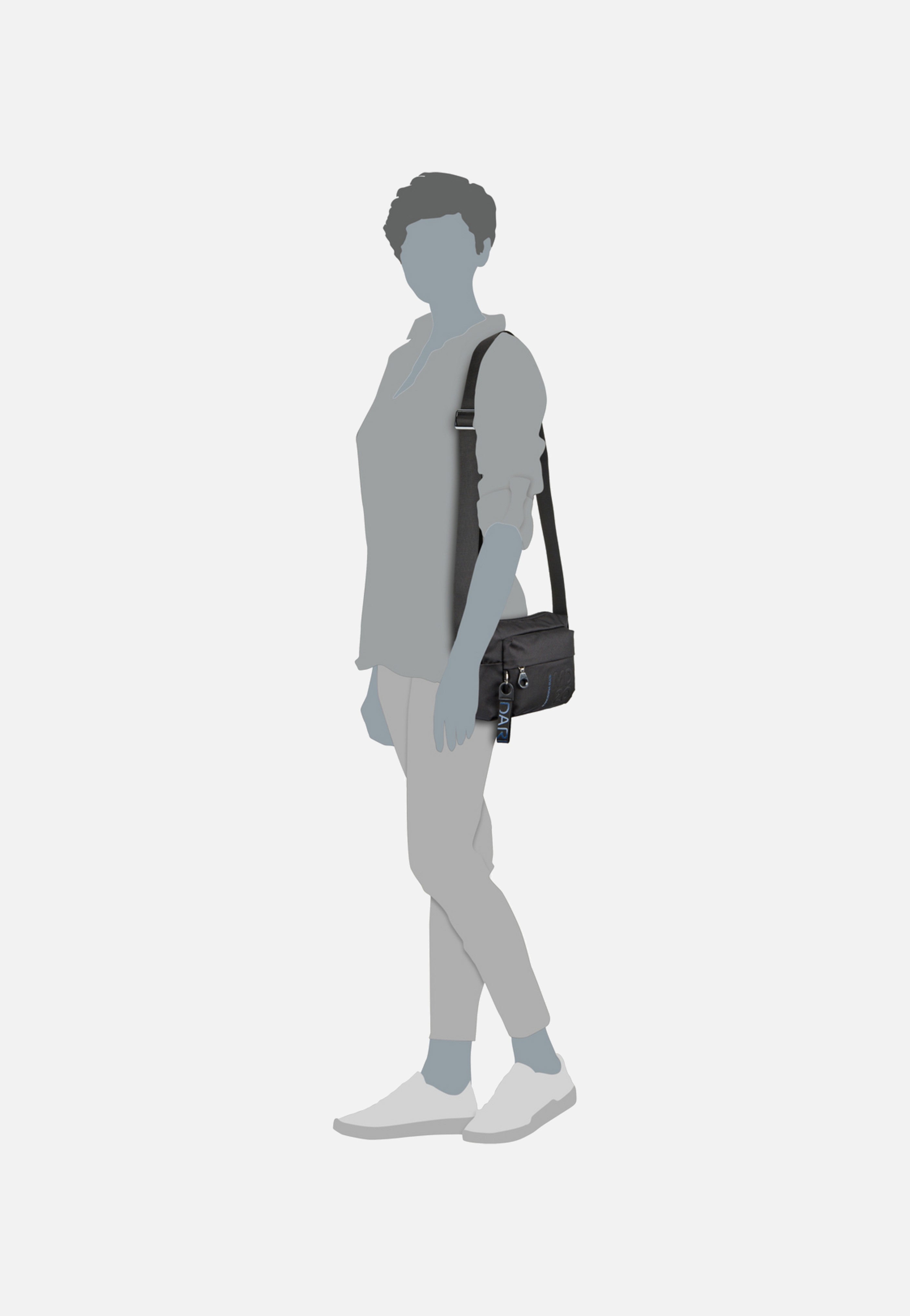 MD20 Small QMTT7 Black - Crossbody Bag