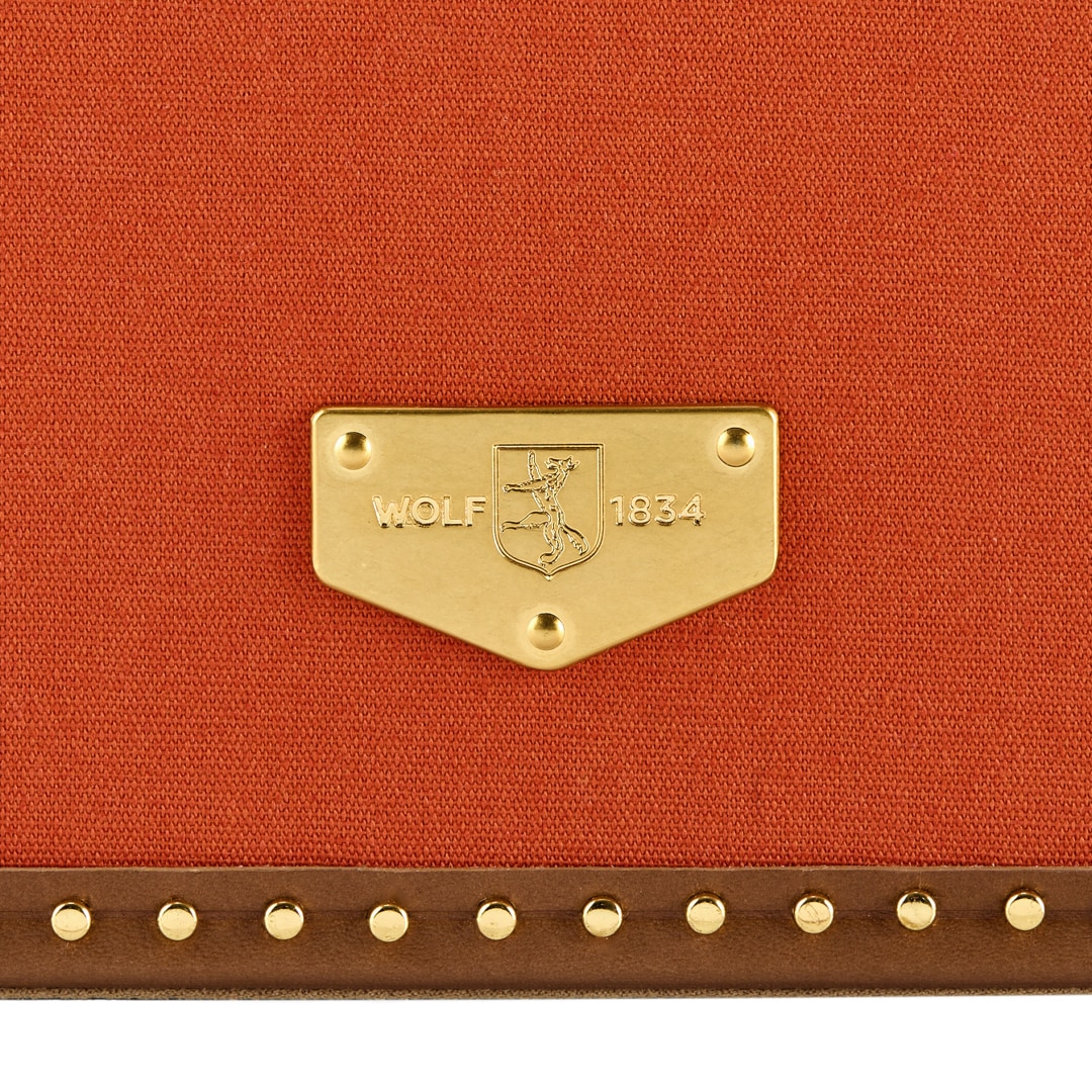Wolf 1834 Ida Trunk Schmuckbox Orange
