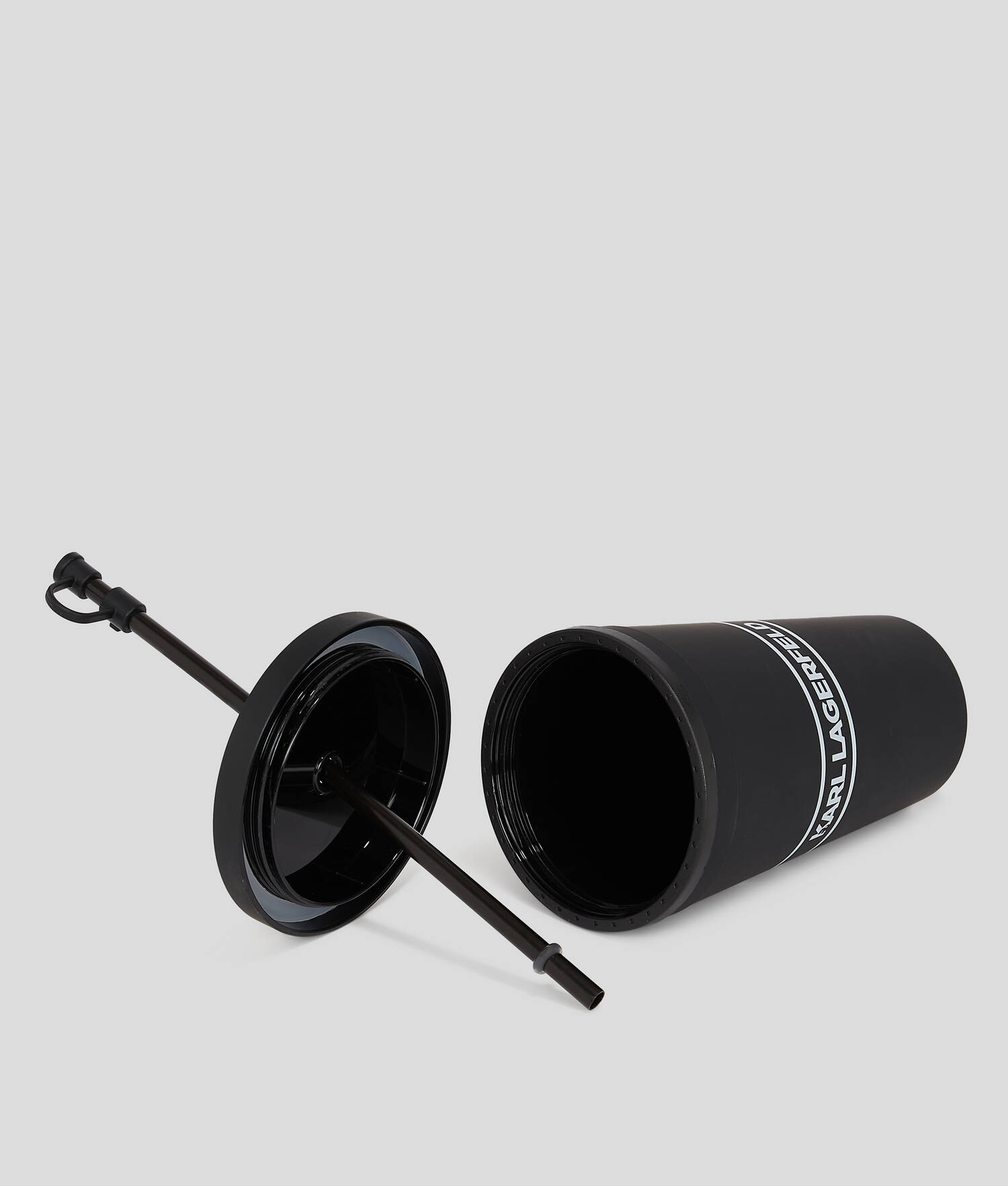 TASSE À EMPORTER AVEC LOGO KARL - Noir