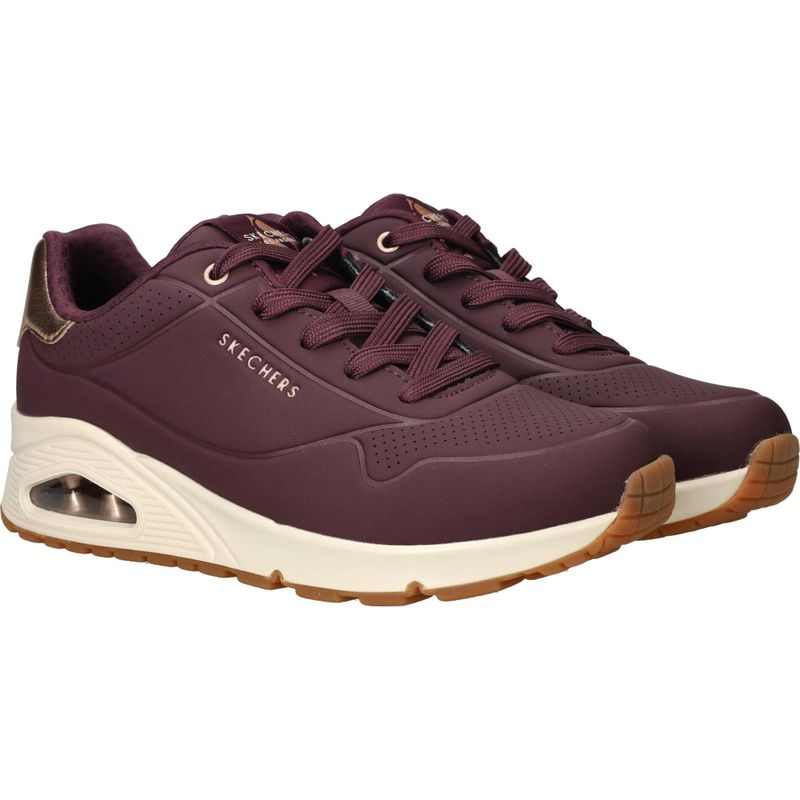 Skechers Uno Golden Air Sneakers Rood Dames