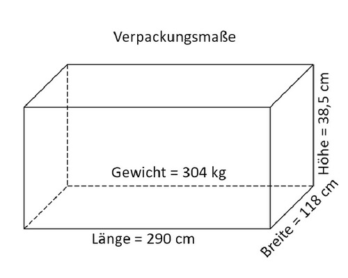 Alfred tuinhuis met vloer, 275 x 274 cm, natuurlijke afwerking