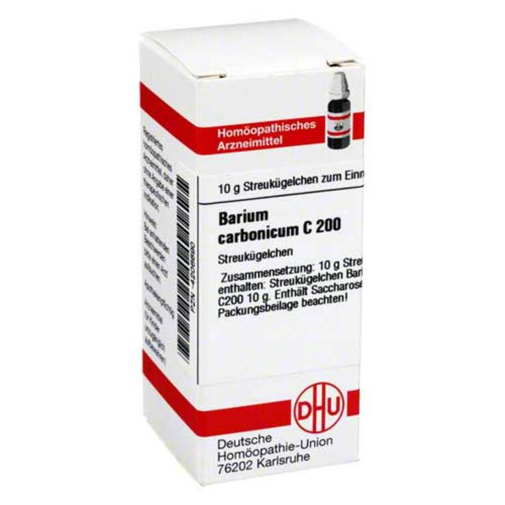 DHU Barium carbonicum C 200 Globuli, 10 g