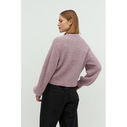 mbyM Molenda-M Strikcardigan, Light Lavender Melange, XL