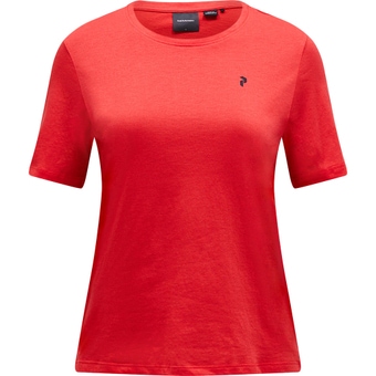 Peak Performance Explore Graphic T-Shirt Brilliant Red Damen