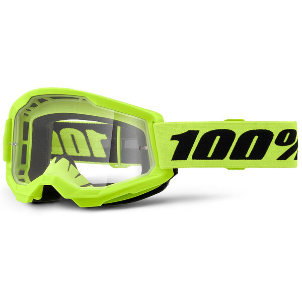 100% - Masque Strata 2 Jaune fluo