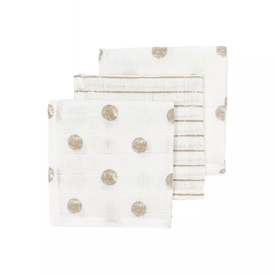 MEYCO Mullwindeln 3er-Pack Stains Sand