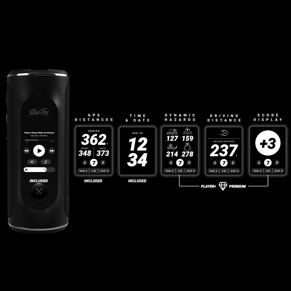 Player  GPS Høyttaler Svart