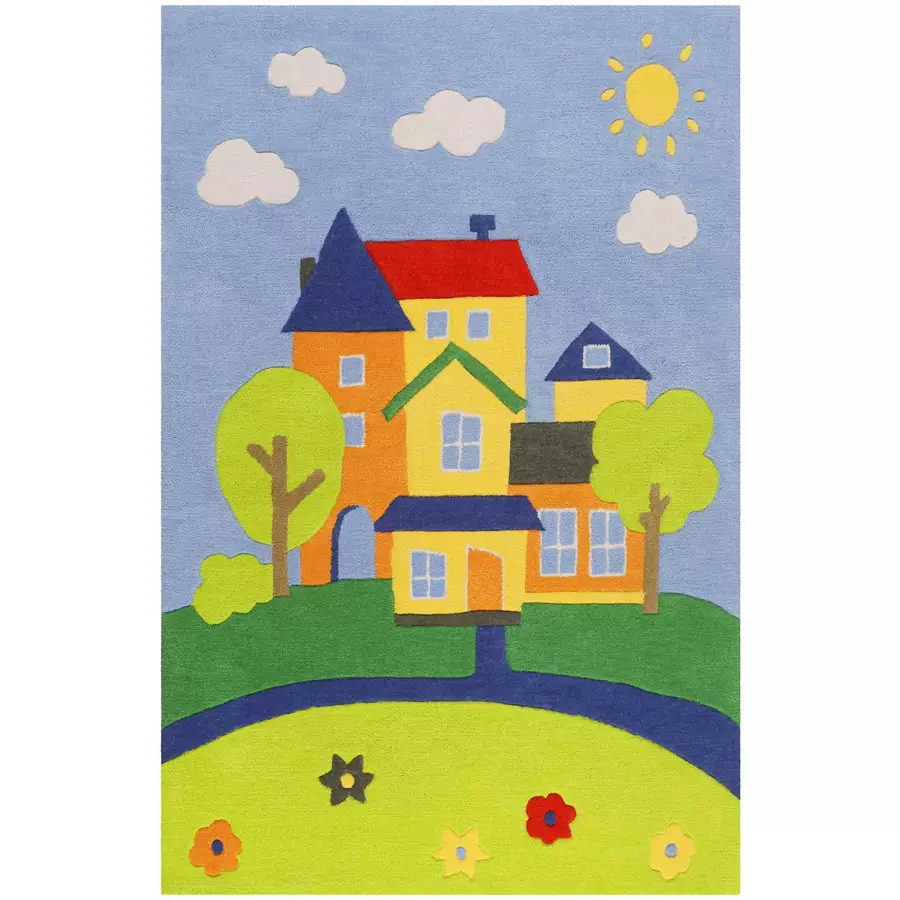 Smart Kids Kinderteppich Villa Villakulla multicolor