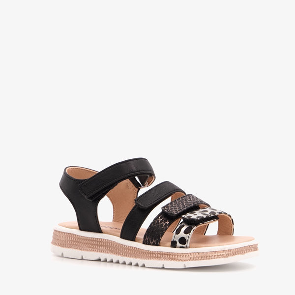 Blue Box meisjes sandalen zwart