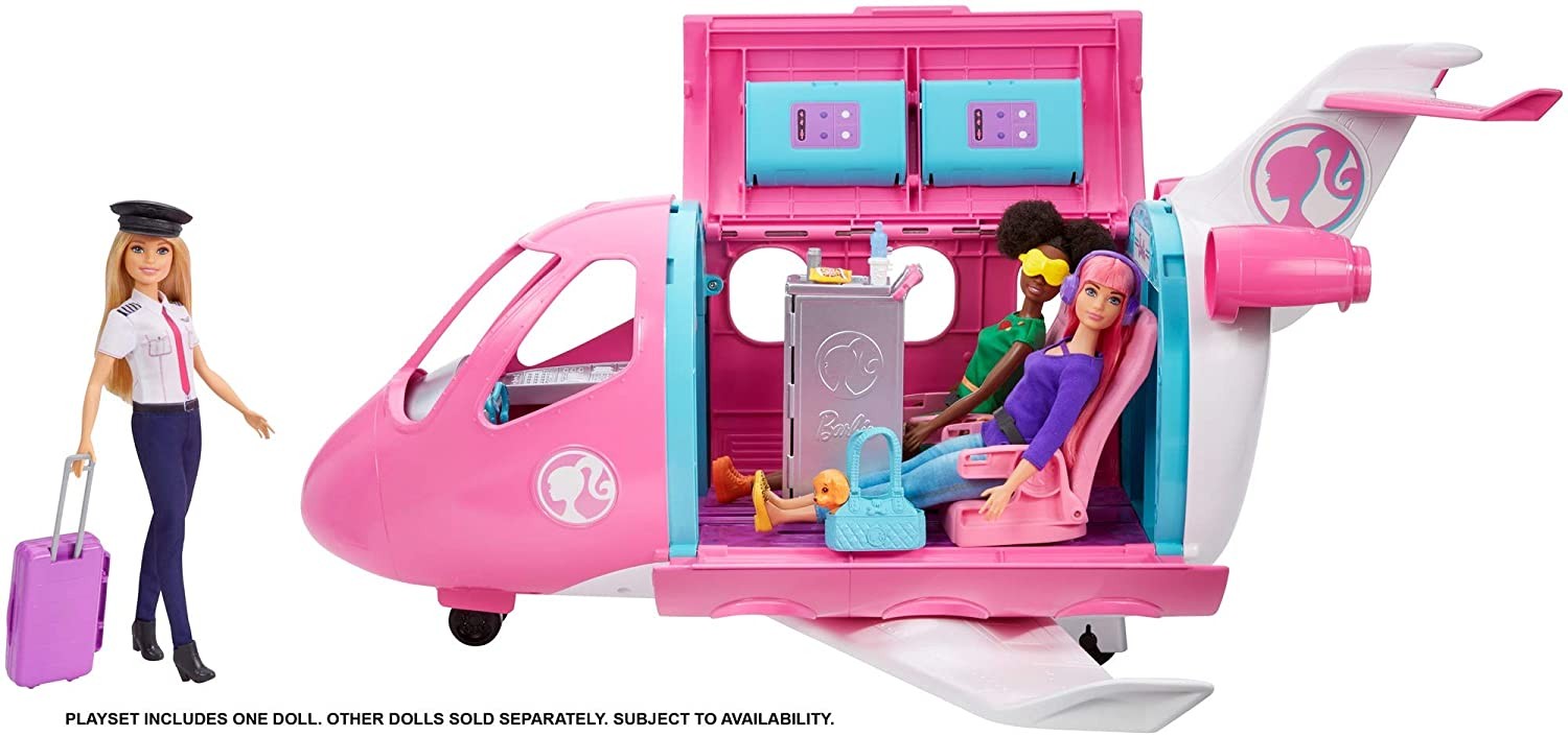 Barbie - Dream Flyvemaskine med PilotDukke