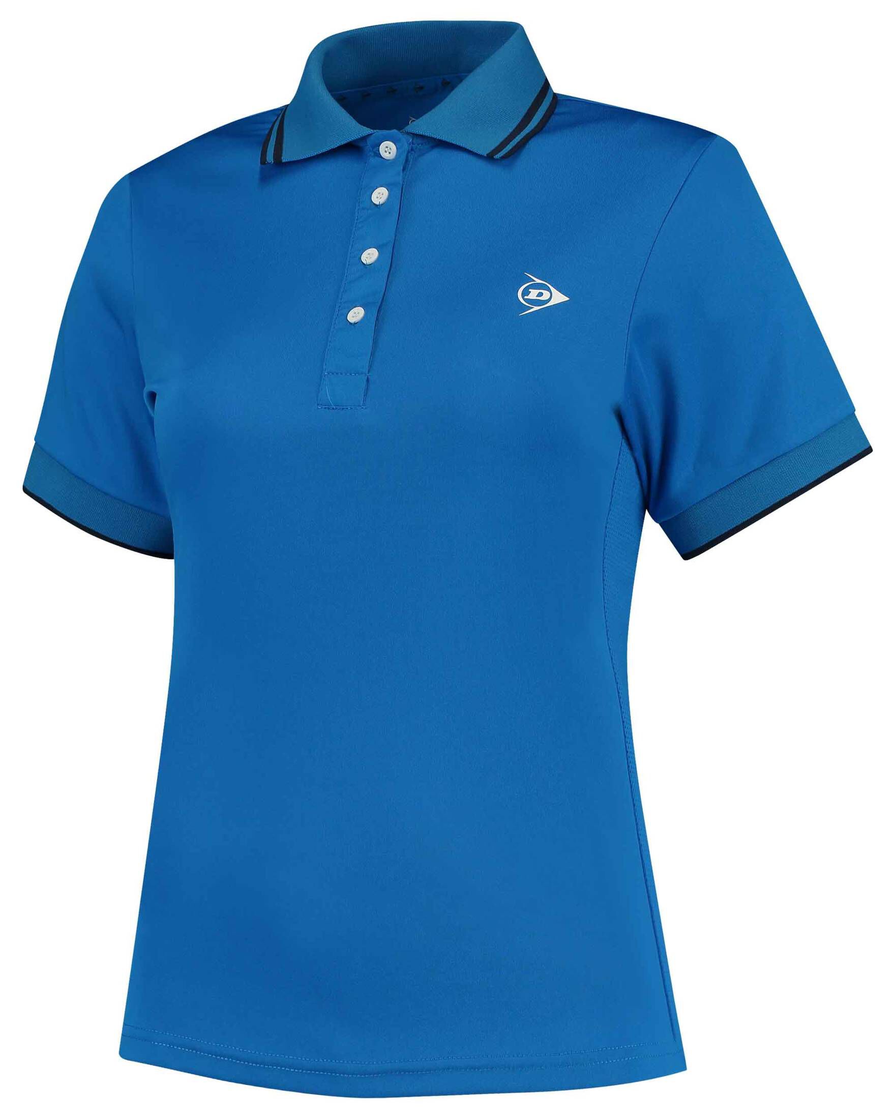 Dunlop| Damen Tennispolo CLUB LINE Kurzarm