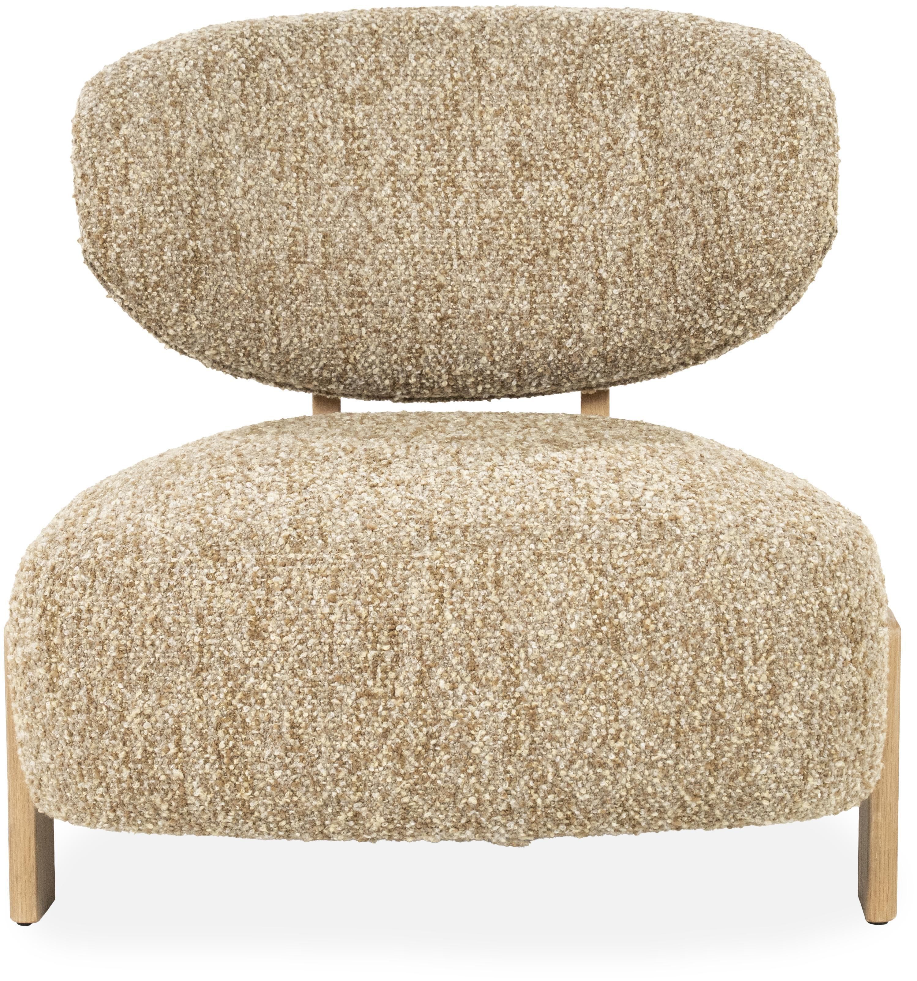 Fauteuil Taupe bay naturel 96508 Reza B75 x D80 x H76.5 cm
