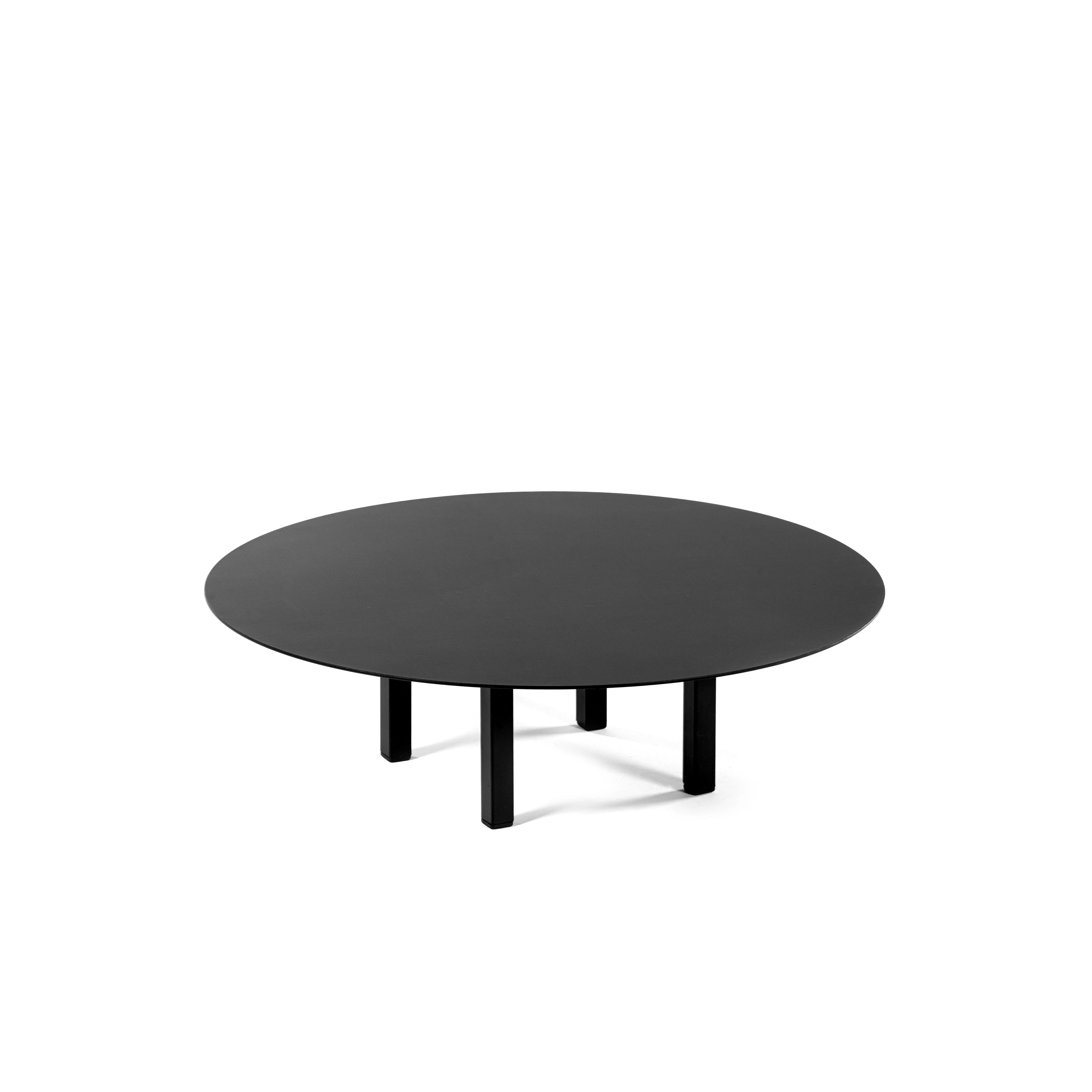01 SMALL - Table basse métal | Noir