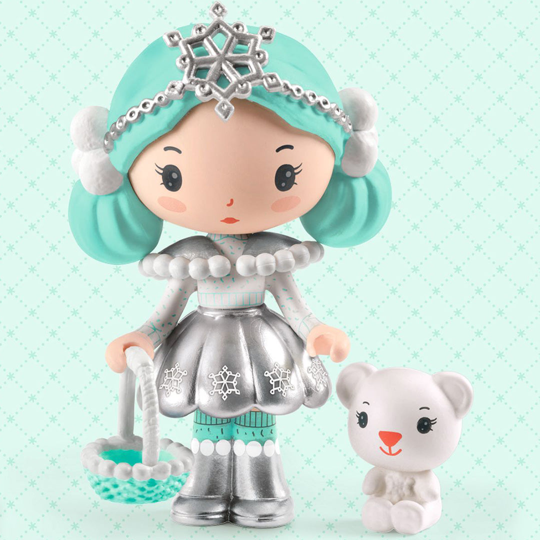 djeco tinyly speelfiguur - neige & nours