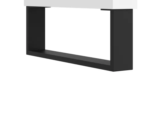 Armoire de salle de bain blanc 80x33x60 cm bois d'ingénierie