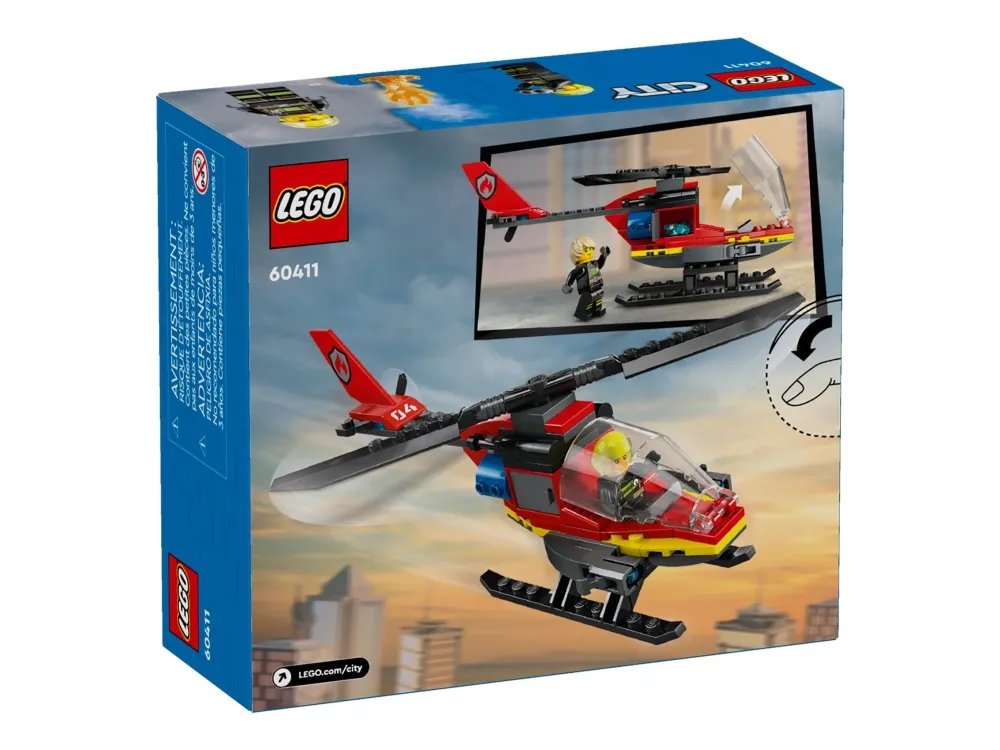 LEGO City 60411 Brandslukningshelikopter