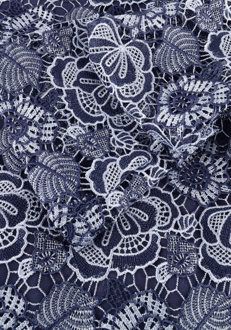 donkerblauwe bruuns bazaar mini jurk mauritiabblucille dress