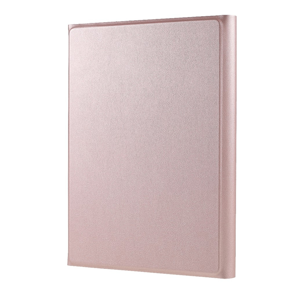 iPad Mini 7 (2024) / Mini 6 (2021) Leder Tasche Magnet Bluetooth Tastatur Abnehmbar (QWERTY) - Roségold