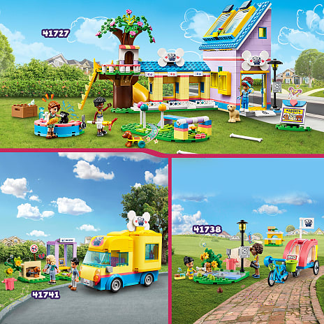 LEGO Friends 41738 Hunderedningscykel