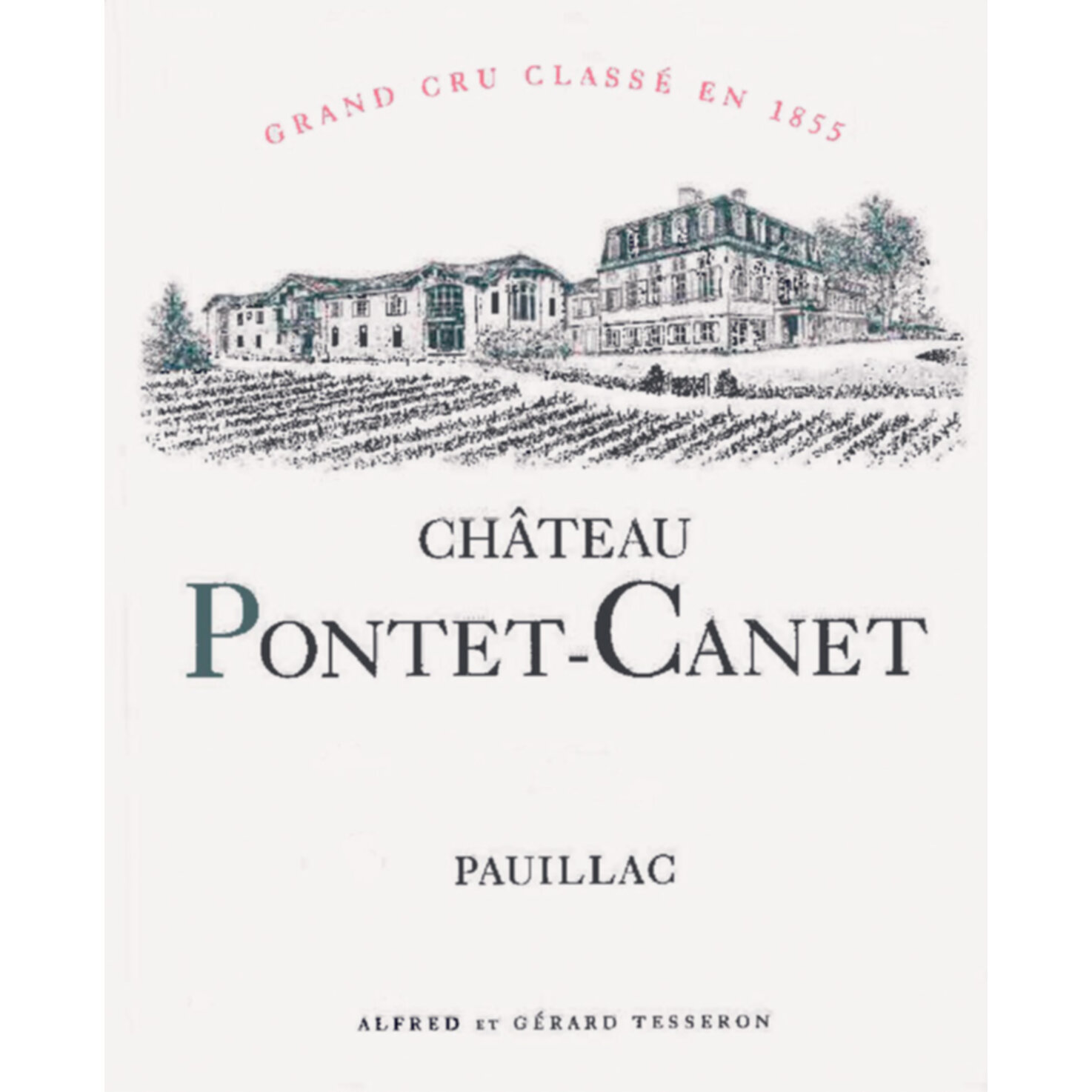 Château Pontet-Canet Pauillac AC 5ème Cru Classé 6x 75cl -6x 75cl