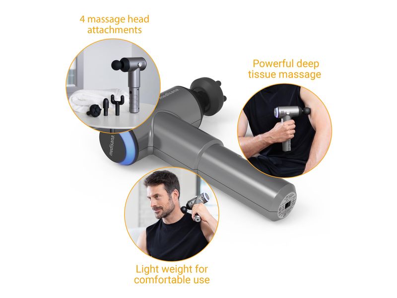 Medisana Massage Pistole MG500 Muskelmassagegerät für Tiefengewebsmassage