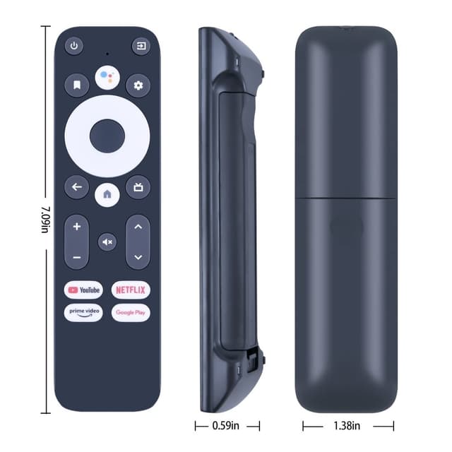 Udskiftning af fjernbetjening til Mecool KM2 Plus TV Set-Top Box Stemmefunktion