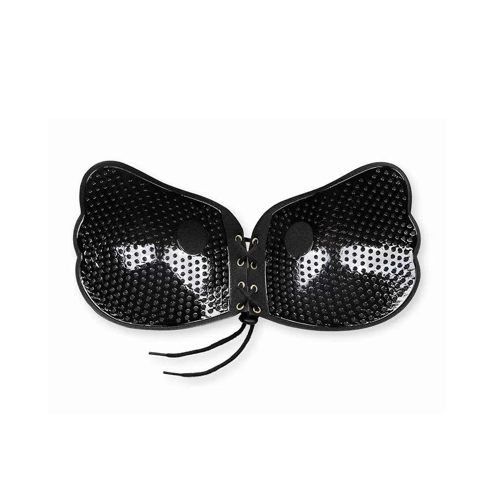 Bye Bra Lace-It Bra Black - Flere størrelser