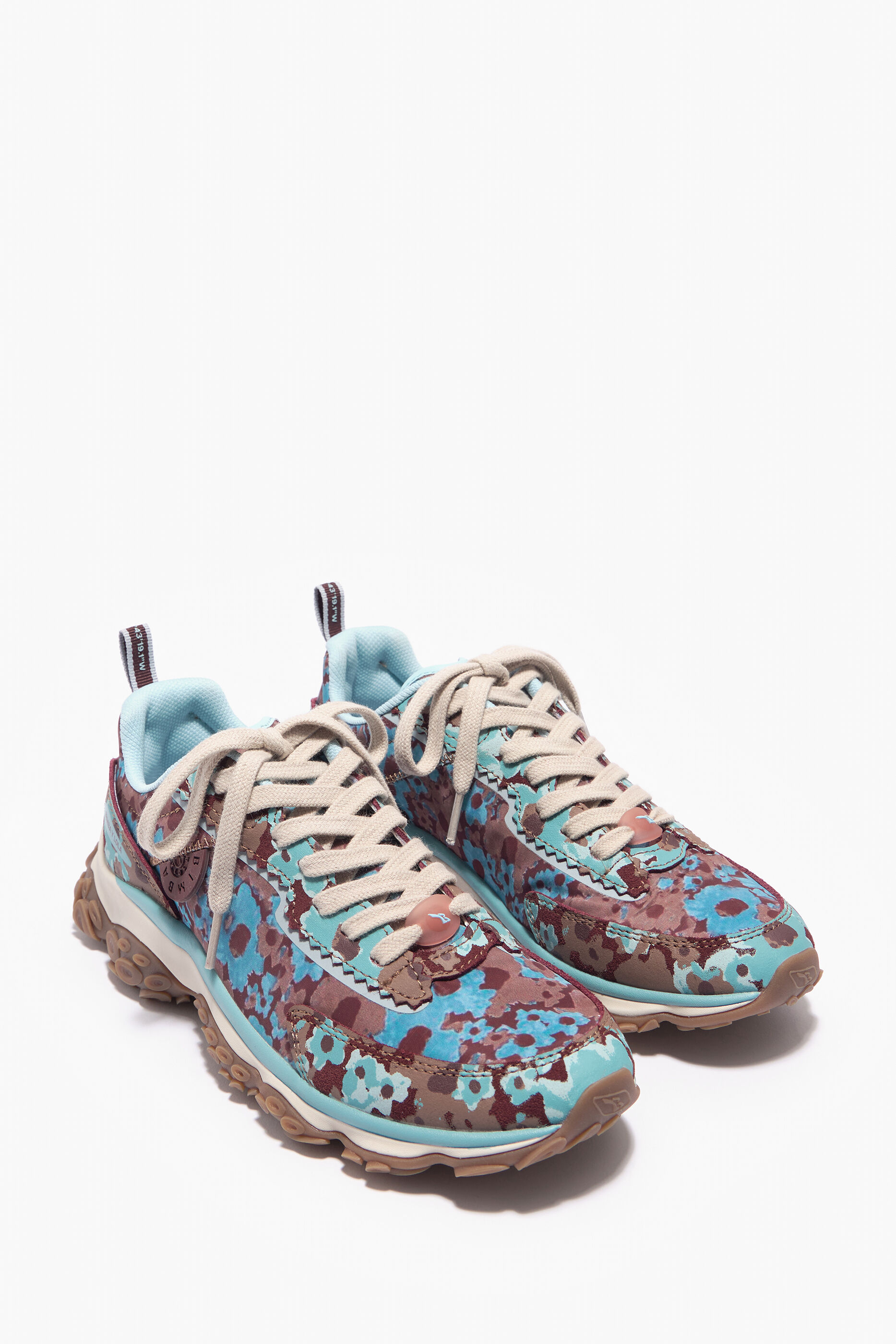 Tênis esportivo Octopus Flowers Full Brown Runner