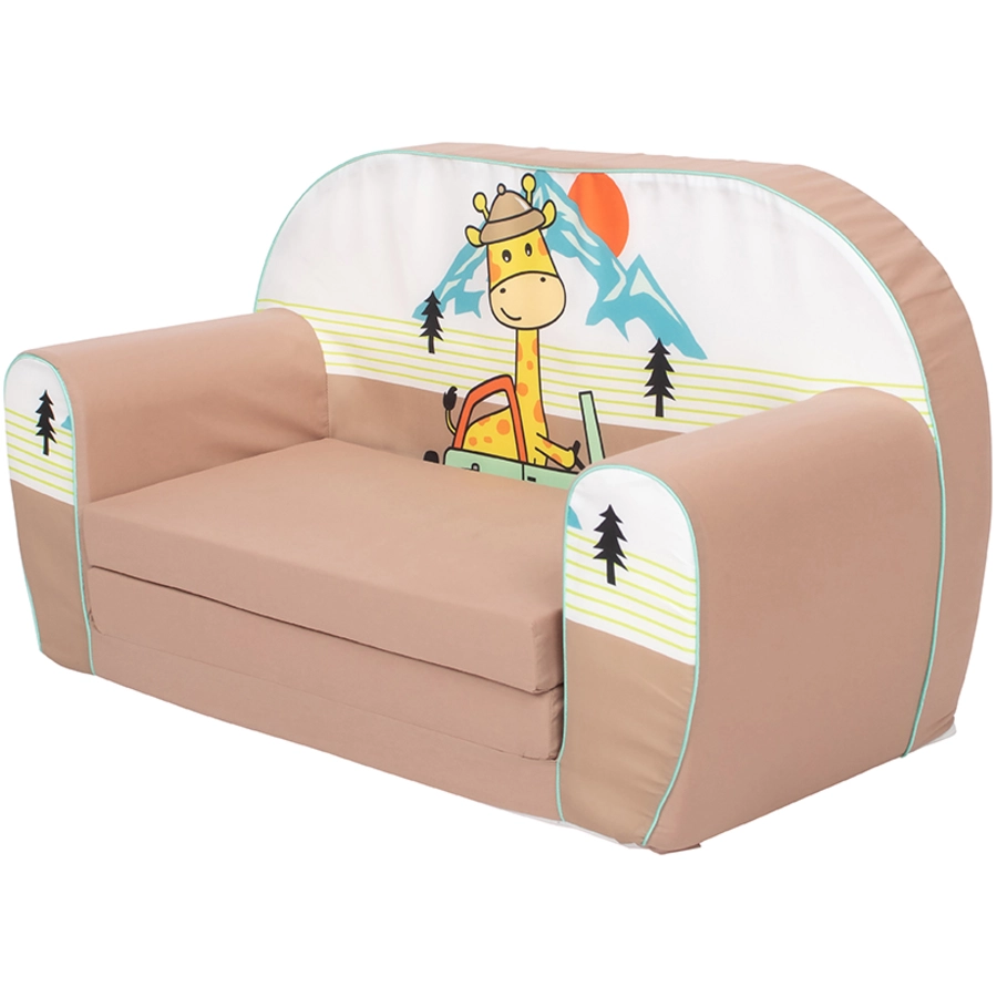 knorr toys® Kindersofa - Giraffe on tour“