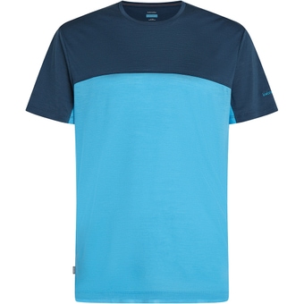 Icebreaker 125 Cool-Lite™ Merino Blend Sphere Colour Block T-Shirt Arctic / Abyss / CB Herren