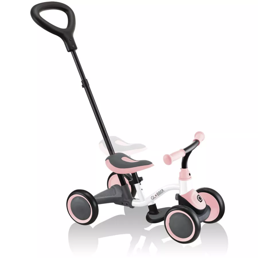 GLOBBER Learning Bike 3 in 1, weiß-pastellpink