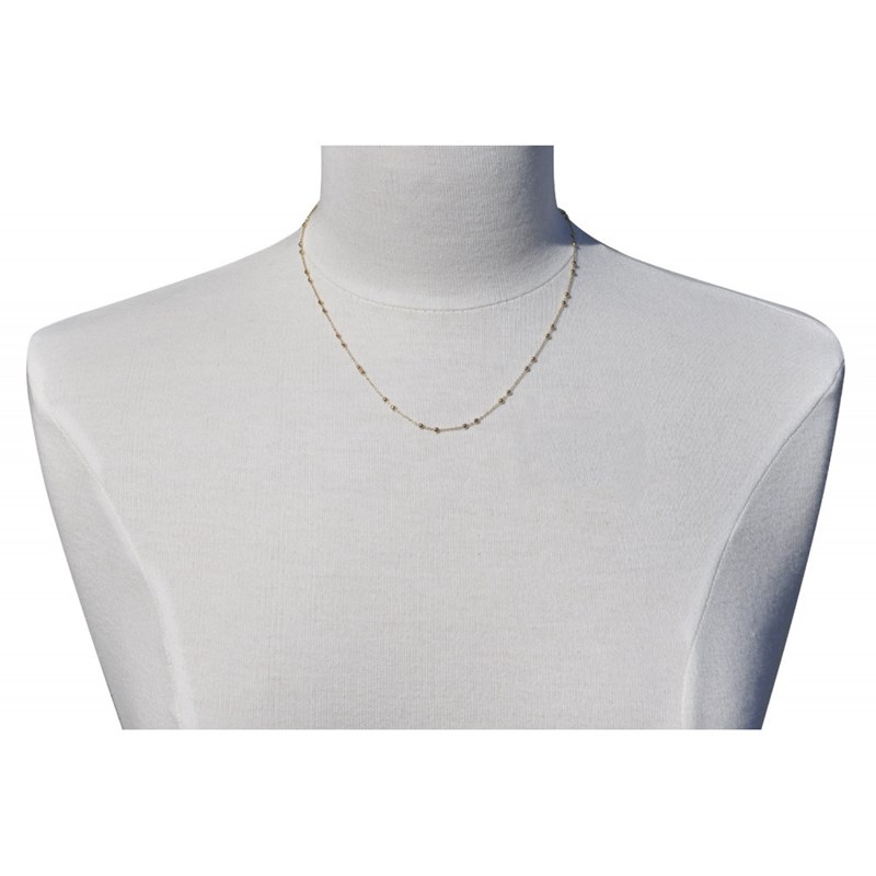 Collier Plaqué Or et Billes