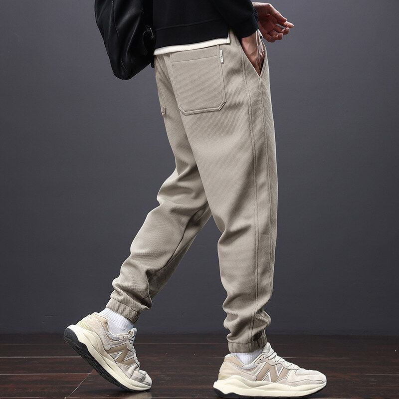 Ayuyel - Joggingbroek met trekkoord en letters